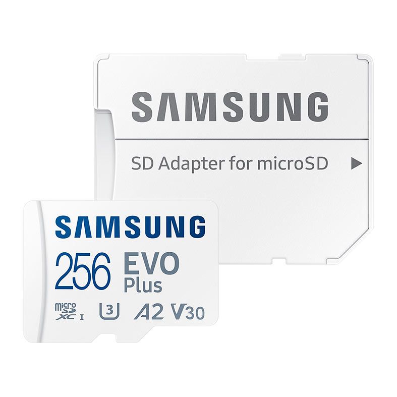 Cartao de Memoria Samsung EVO Plus, 256GB, MicroSDXC, UHS-I, MB-MC256KA-EU