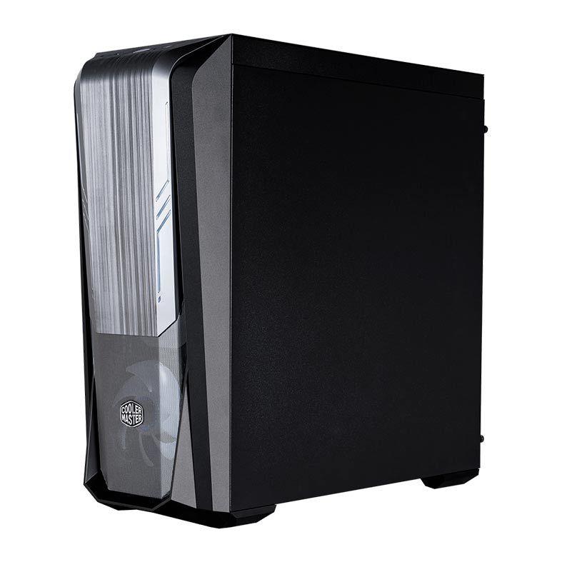 Gabinete Gamer Cooler Master Masterbox 500, ARGB, Mid-Tower, Lateral de Vidro, Com 2 Fans, Preto, MB500-KGNN-S00