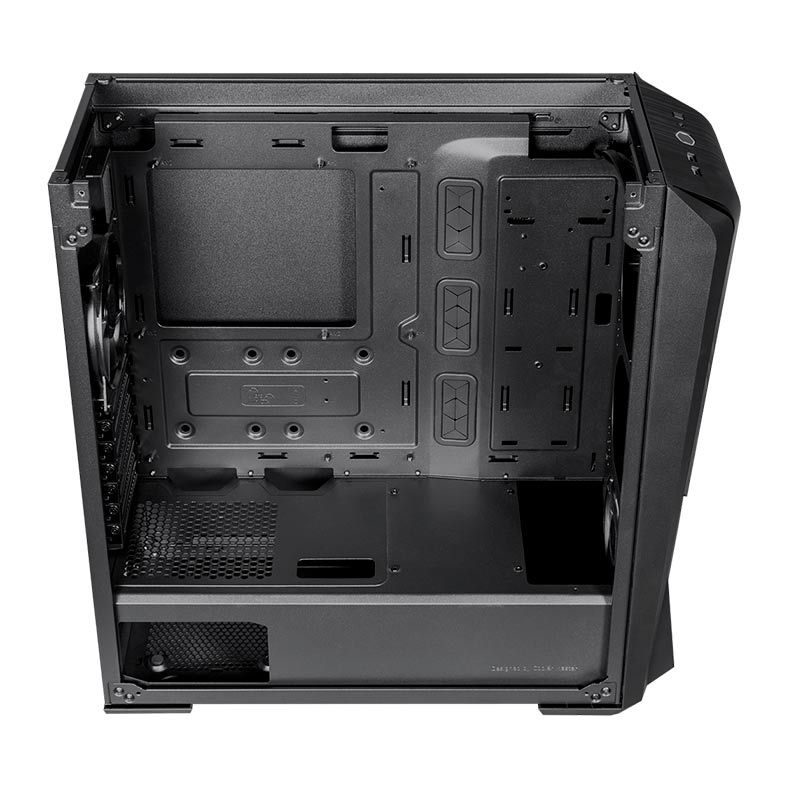 Gabinete Gamer Cooler Master Masterbox 500, ARGB, Mid-Tower, Lateral de Vidro, Com 2 Fans, Preto, MB500-KGNN-S00