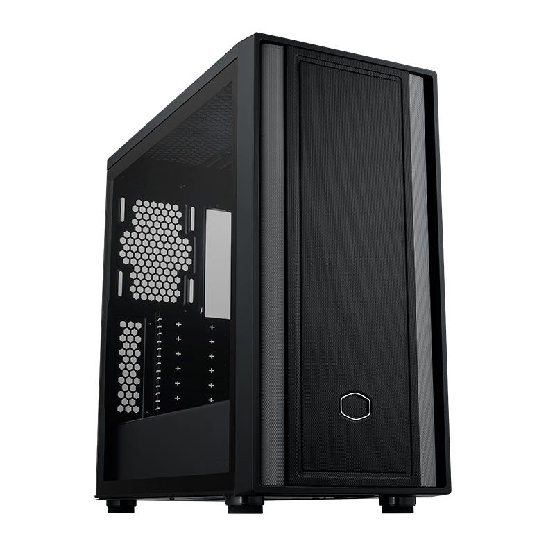 Gabinete Gamer Cooler Master MB600 Lite, Mid-Tower, Lateral de Vidro, Preto, MB600L-KGNN-S00