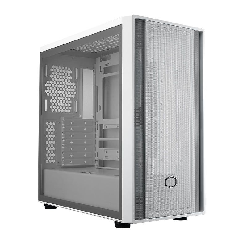 Gabinete Gamer Cooler Master MB600 Lite, Mid-Tower, Lateral de Vidro, Branco, MB600L-WGNN-S00