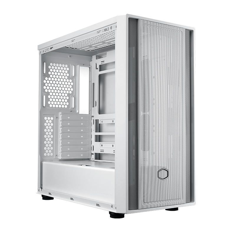 Gabinete Gamer Cooler Master MB600 Lite, Mid-Tower, Lateral de Vidro, Branco, MB600L-WGNN-S00