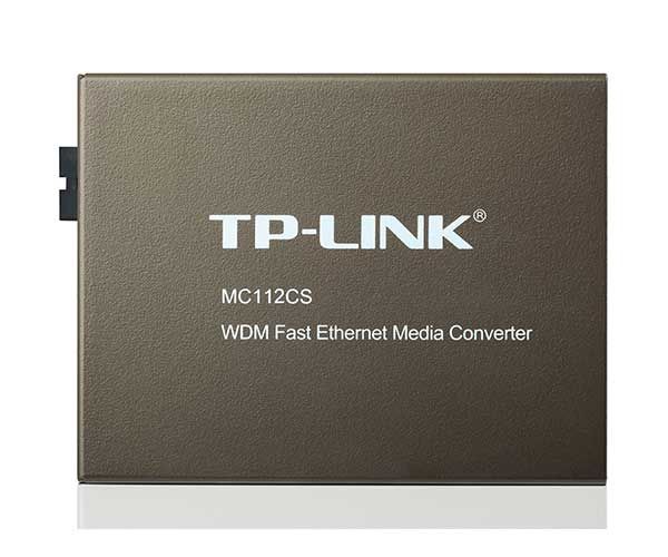 Conversor de Midia TP-Link WDM de 10/100Mbps, MC112CS