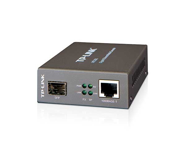 Conversor de Mídia Tp-Link Gigabit SFP, MC220L