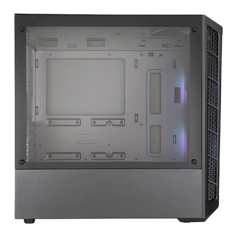 Gabinete Cooler Master Masterbox MB320L ARGB, Mini-Tower, Lateral de Vidro, Com 2 Fans, Preto, MCB-B320L-KGNN-S02