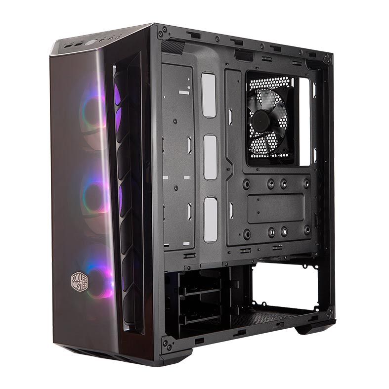 Gabinete Cooler Master Masterbox MB520 ARGB Lateral Vidro Temp Preto, MCB-B520-KGNN-RGA