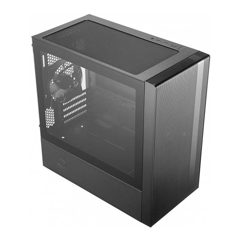 Gabinete Cooler Master Masterbox NR400 Lateral Vidro Temp Preto, MCB-NR400-KGNN-S00