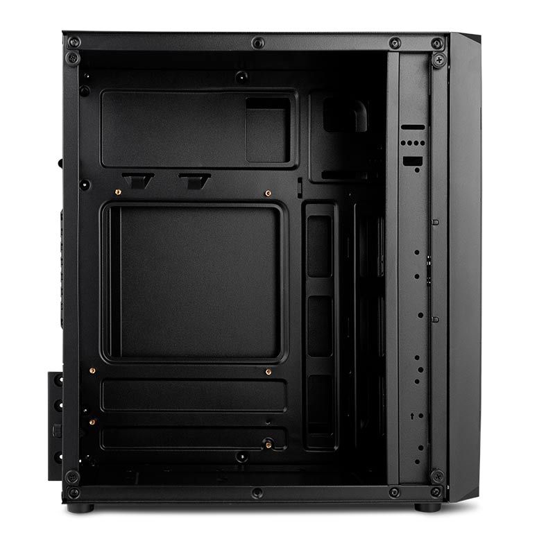 Gabinete Gamer Mancer Argon Lateral Acrilico Preto, MCR-AG01-FL