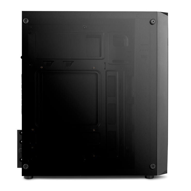Gabinete Gamer Mancer Argon Lateral Acrilico Preto, MCR-AG01-FL