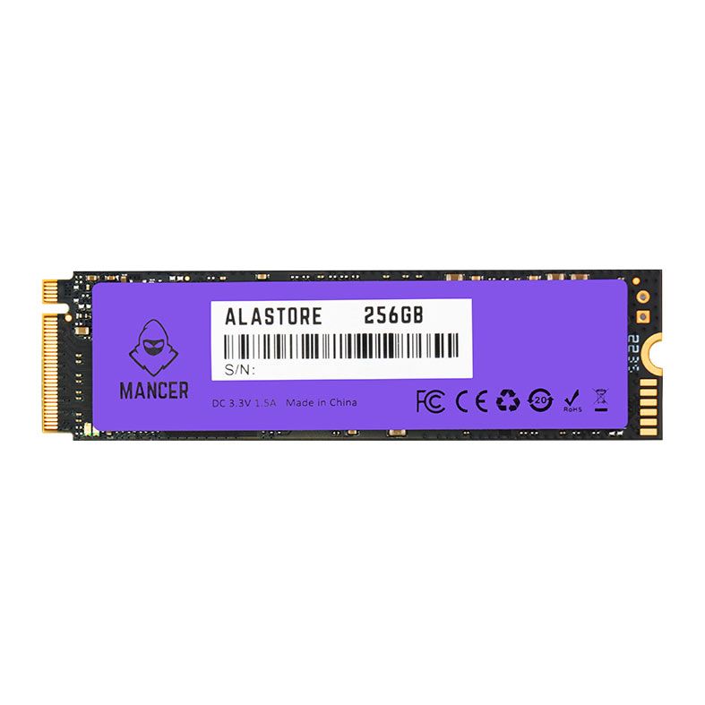 SSD Mancer Alastore A3, 256GB, M.2 2280, PCIe NVMe, Leitura 1900MB/s, Gravacao 1000MB/s, MCR-ALTA3-256
