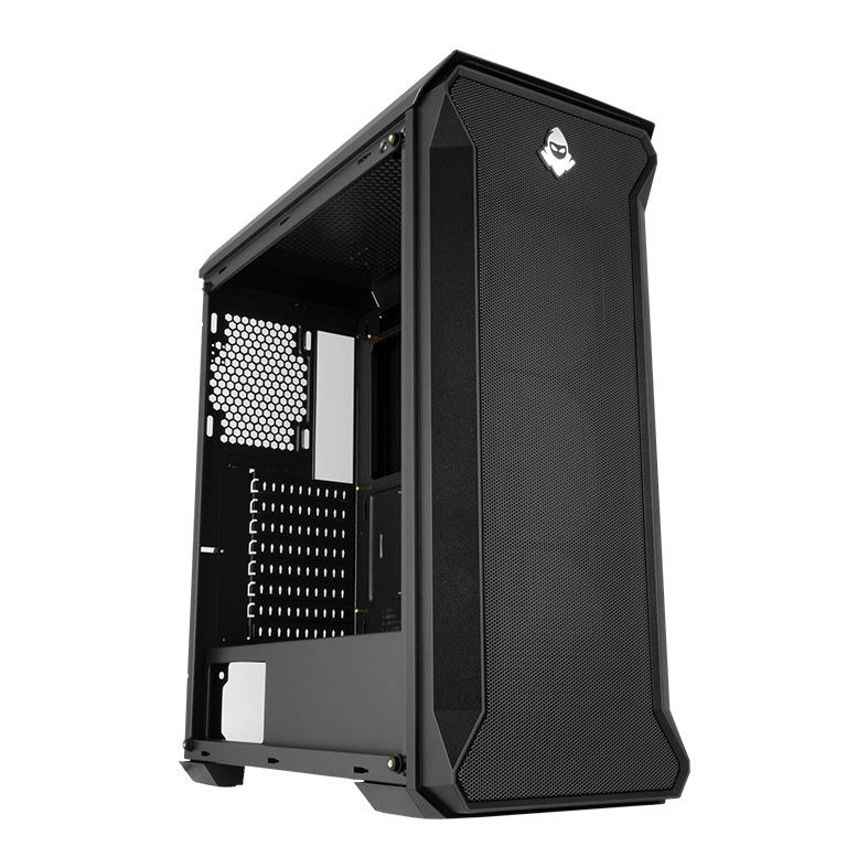 Gabinete Gamer Mancer Anubis Lateral Vidro Preto, MCR-AS01-RGB