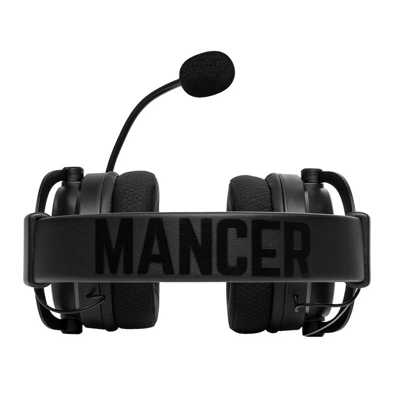 Headset Gamer Mancer Aura, Rainbow, Drivers 50mm, Preto, MCR-AUR-RGB01