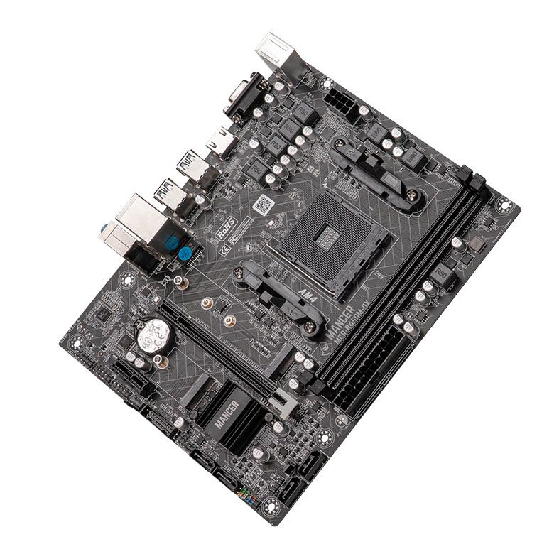 Placa Mae Mancer B450M-DX, DDR4, Socket AMD AM4, M-ATX, Chipset AMD B450, MCR-B450M-DX