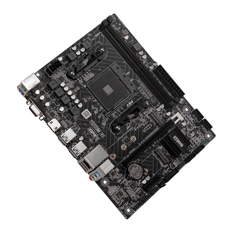 Placa Mae Mancer B450M-DX, DDR4, Socket AMD AM4, M-ATX, Chipset AMD B450, MCR-B450M-DX