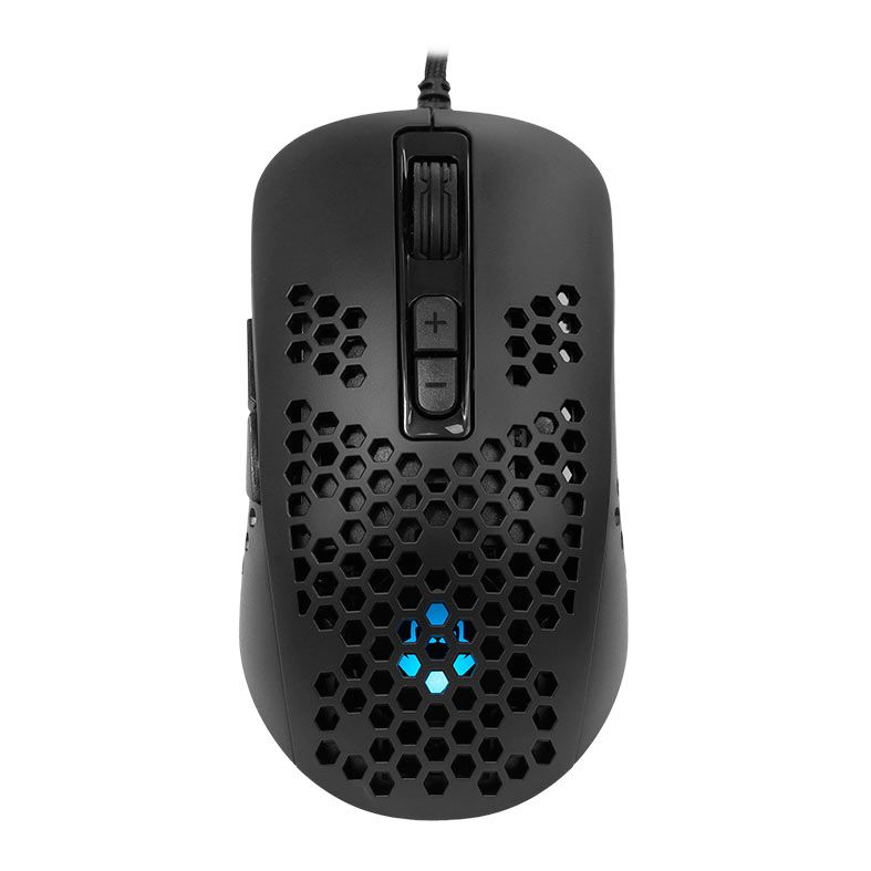 Mouse Gamer Mancer Crow, RGB, 12000DPI, 7 Botoes, Preto, MCR-CRW-RGB01