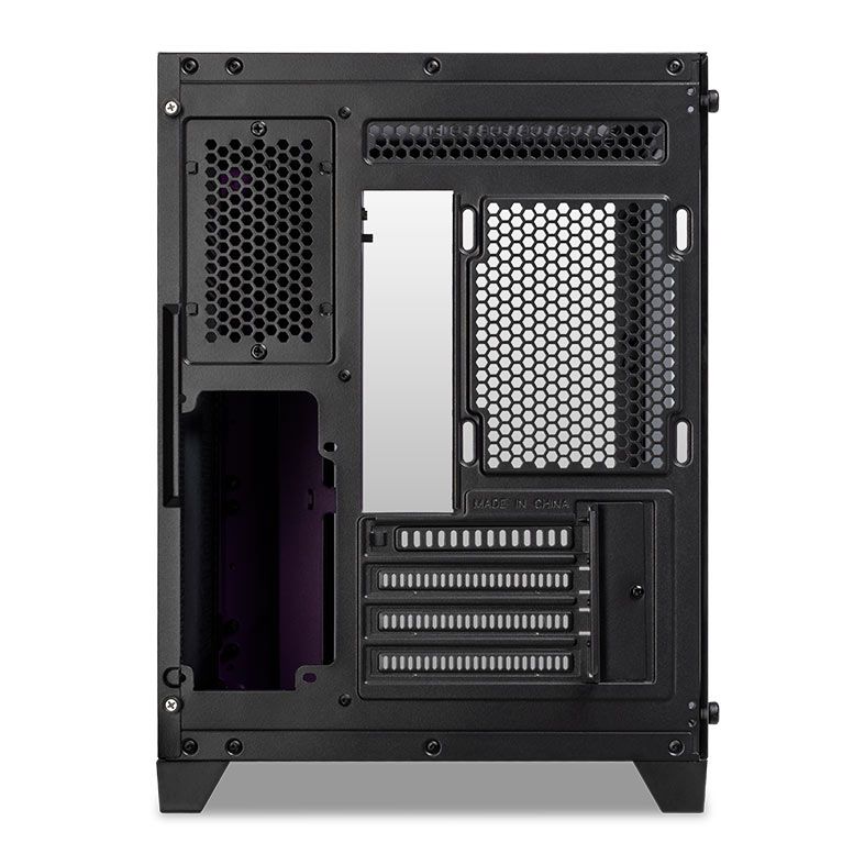Gabinete Gamer Mancer CV300 Purple Edition, Mid-Tower, Lateral de Vidro, Preto e Roxo, MCR-CV300-PEBK