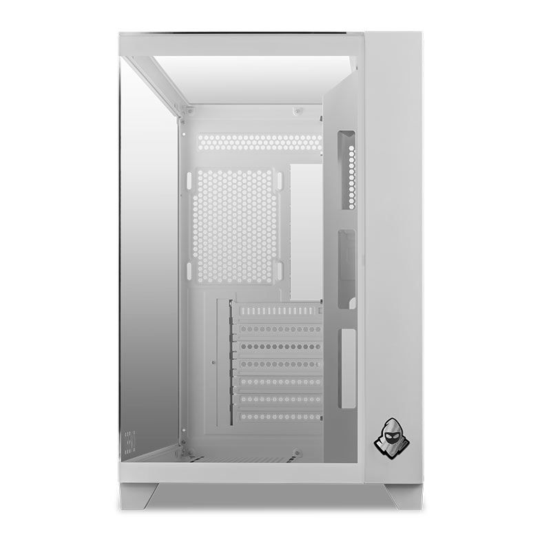 Gabinete Gamer Mancer CV550, Mid-Tower, Lateral de Vidro, Branco, MCR-CV550-WH