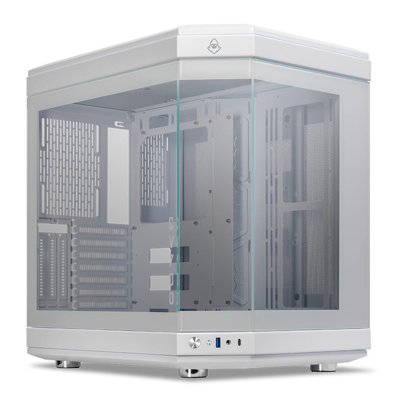 Gabinete Gamer Mancer CV700, Mid-Tower, Lateral De Vidro, Branco, MCR-CV700-WH