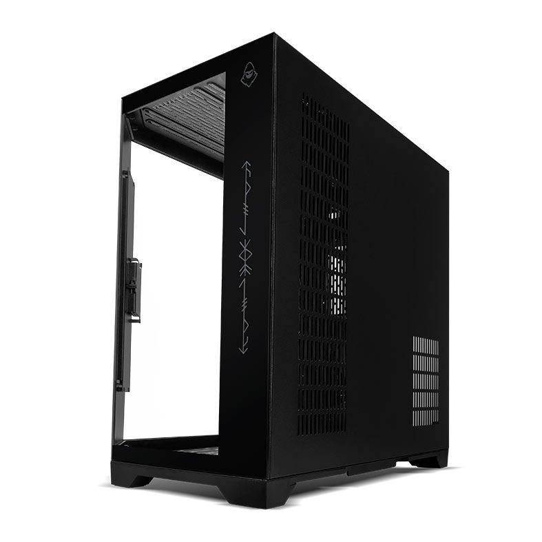 Gabinete Gamer Mancer CV700X, Mid-Tower, Com Tela LCD, Lateral de Vidro, Preto, MCR-CV700X-BK