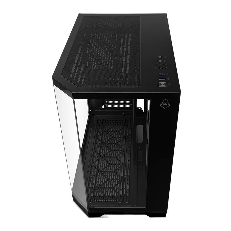 Gabinete Gamer Mancer CV700XL, Mid-Tower, Lateral de Vidro, Preto, MCR-CV700XL-BK