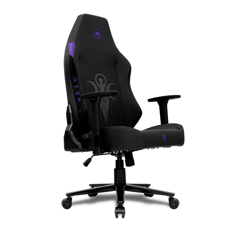 Cadeira Gamer Mancer Cycles, Preto e Roxa, MCR-CYS-PRP01