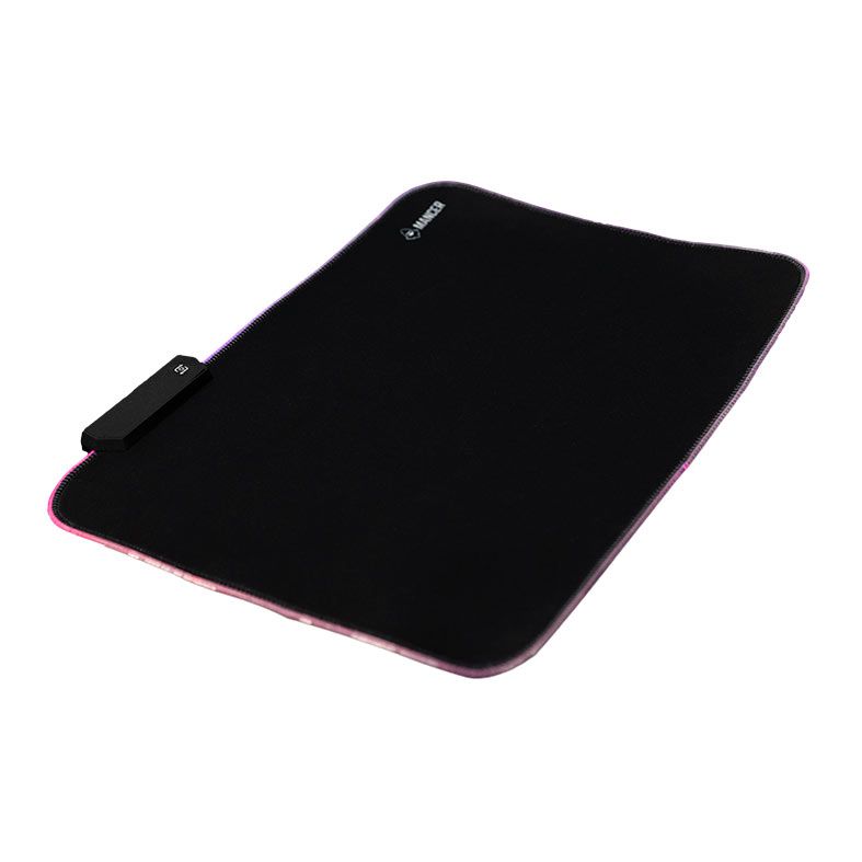 Mousepad Gamer Mancer Dark Scroll, RGB, Pequeno, 350x250x3mm, MCR-DSR-RGBPQ01