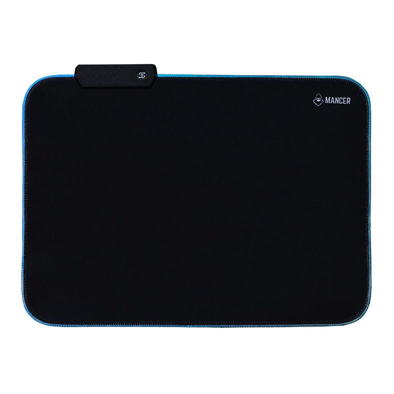 Mousepad Gamer Mancer Dark Scroll, RGB, Pequeno, 350x250x3mm, MCR-DSR-RGBPQ01