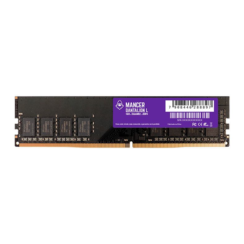 Memoria Mancer Dantalion L, 4GB (1x4GB), DDR4, 2666MHz, C19, MCR-DTLL4GB-2666