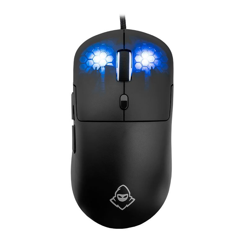 Mouse Gamer Mancer Draxor, RGB, 7200DPI, 6 Botoes, Preto, MCR-DXR-RGB01