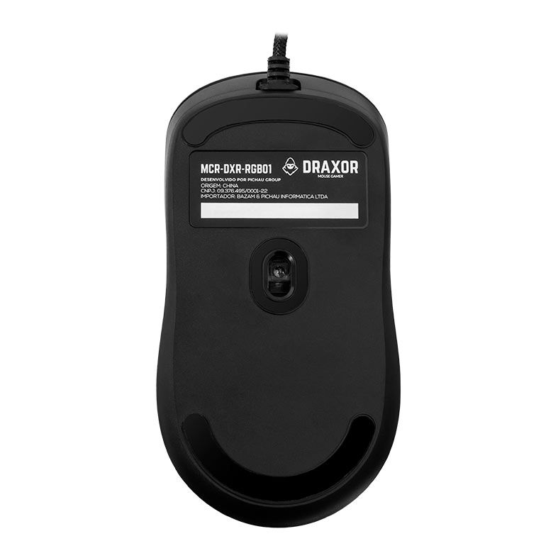 Mouse Gamer Mancer Draxor, RGB, 7200DPI, 6 Botoes, Preto, MCR-DXR-RGB01