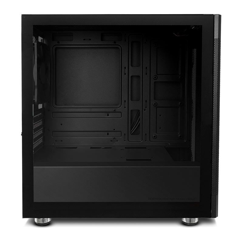 Gabinete Gamer Mancer Goblin, Lateral de Vidro, Com 1 Fan, Preto, MCR-GBN-BK01