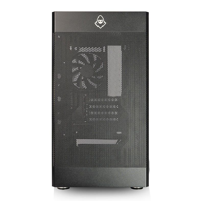 Gabinete Gamer Mancer Goblin, Lateral de Vidro, Com 1 Fan, Preto, MCR-GBN-BK01