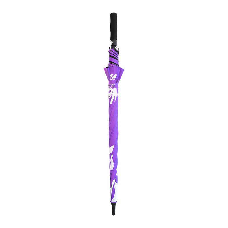 Guarda Chuva Mancer Flowers, Grande, Roxo, MCR-GCGD-FLWPRP