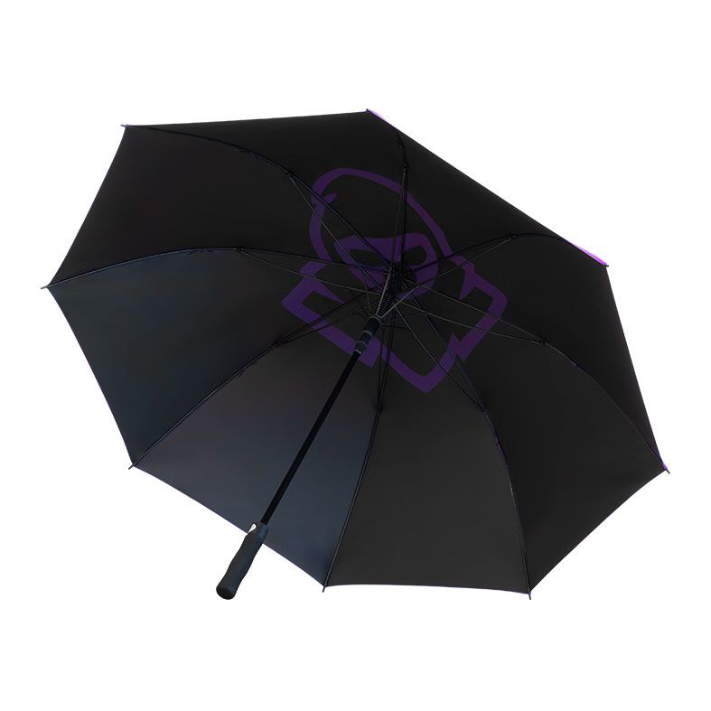Guarda Chuva Mancer Flowers, Grande, Roxo, MCR-GCGD-FLWPRP