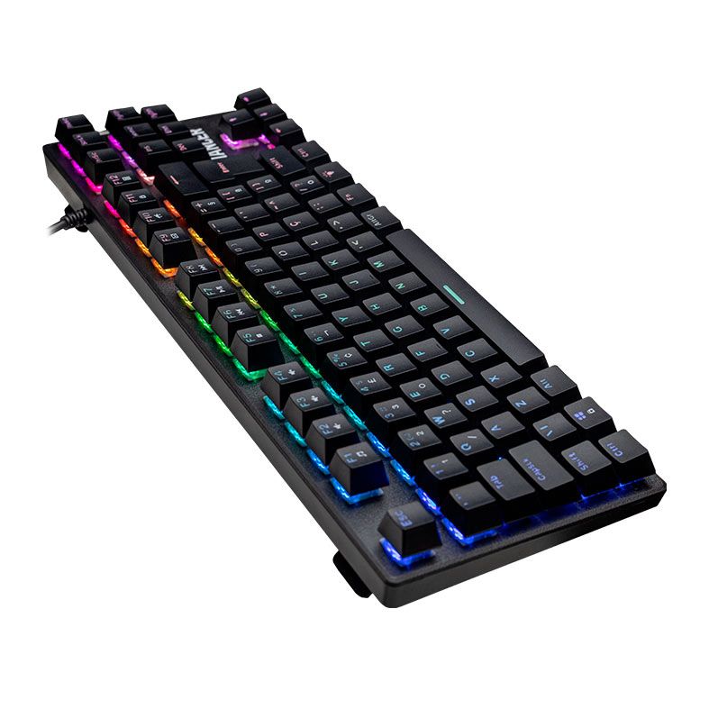 Teclado Mecanico Gamer Mancer Ghoul, RGB, ABNT2, Switch Outemu Vermelho, MCR-GHLRD-RGB01