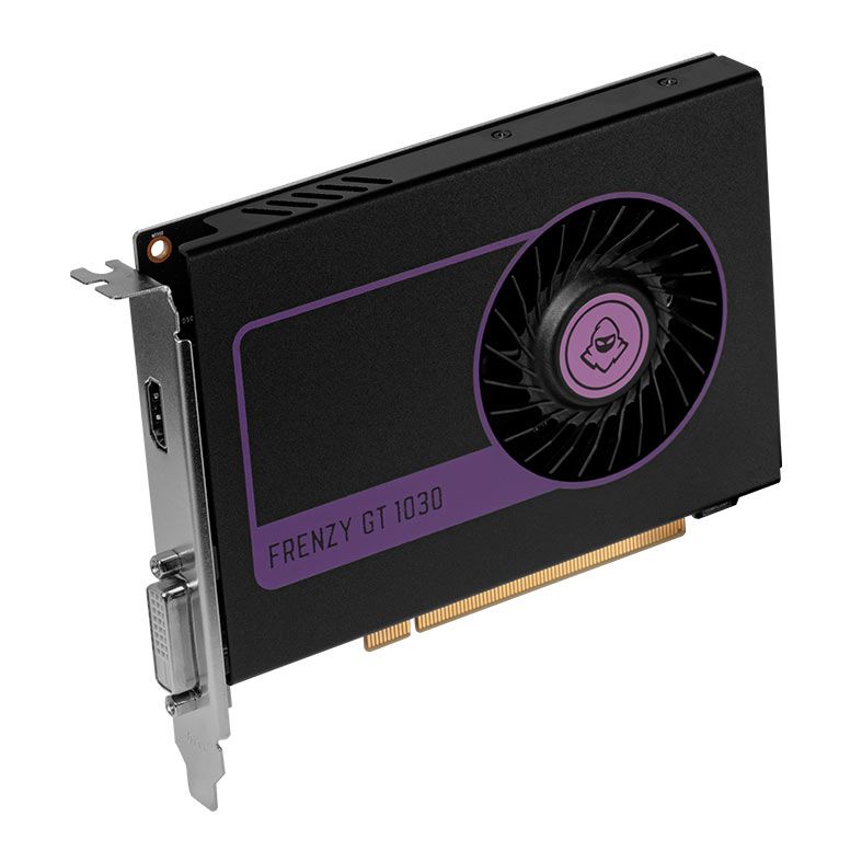 Placa de Video Mancer GeForce GT 1030 Frenzy, 2GB, GDDR5, 64-bit, MCR-GT1030V1-FZY