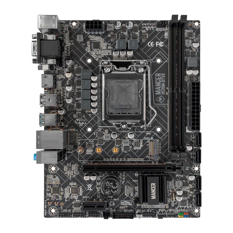 Placa Mae Mancer H510M-DTV2, DDR4, LGA1200, M-ATX, Chipset Intel H510, MCR-H510M-DTV2