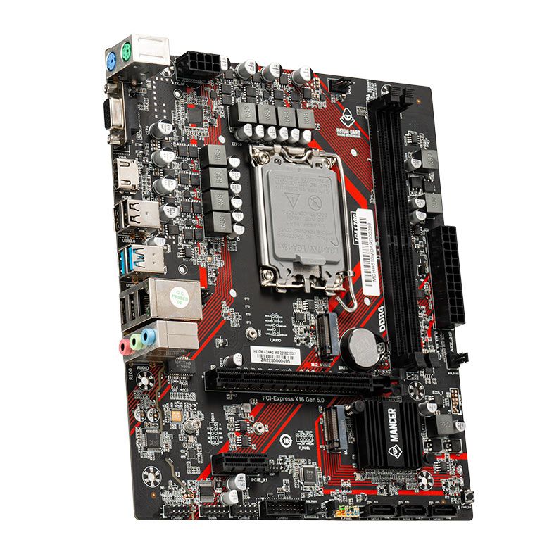 Placa Mae Mancer H610M-DARD, DDR4, Socket LGA1700, M-ATX, Chipset Intel H610, MCR-H610M-DARD