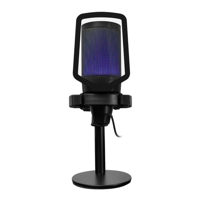 OPENBOX Microfone Mancer Horcrux V2 PFT, RGB, USB, Preto, MCR-HCRPFT-BL02