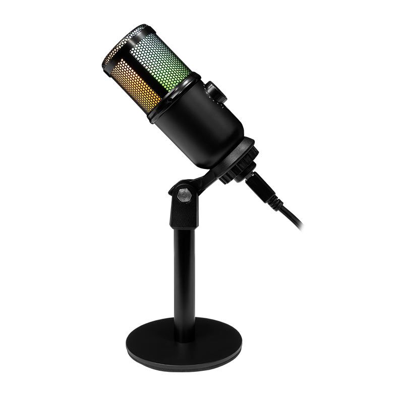 OPENBOX Microfone Mancer Horcrux V2, RGB, USB, Preto, MCR-HCRX-BL02