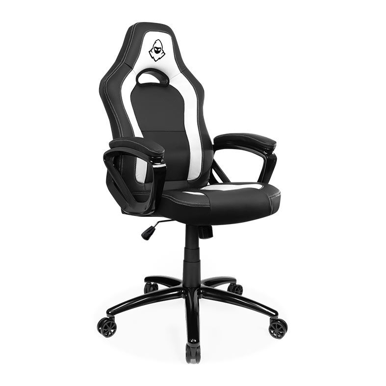 Cadeira Gamer Mancer Harpy, Preto e Branco, MCR-HRP01-WHITE