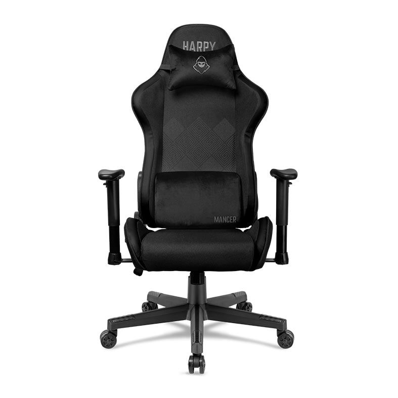 Cadeira Gamer Mancer Harpy SL, Black Edition, MCR-HRPSL-BKED