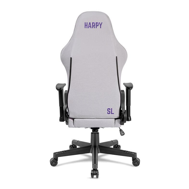 Cadeira Gamer Mancer Harpy SL, Branco e Roxo, MCR-HRPSL-WTPRP