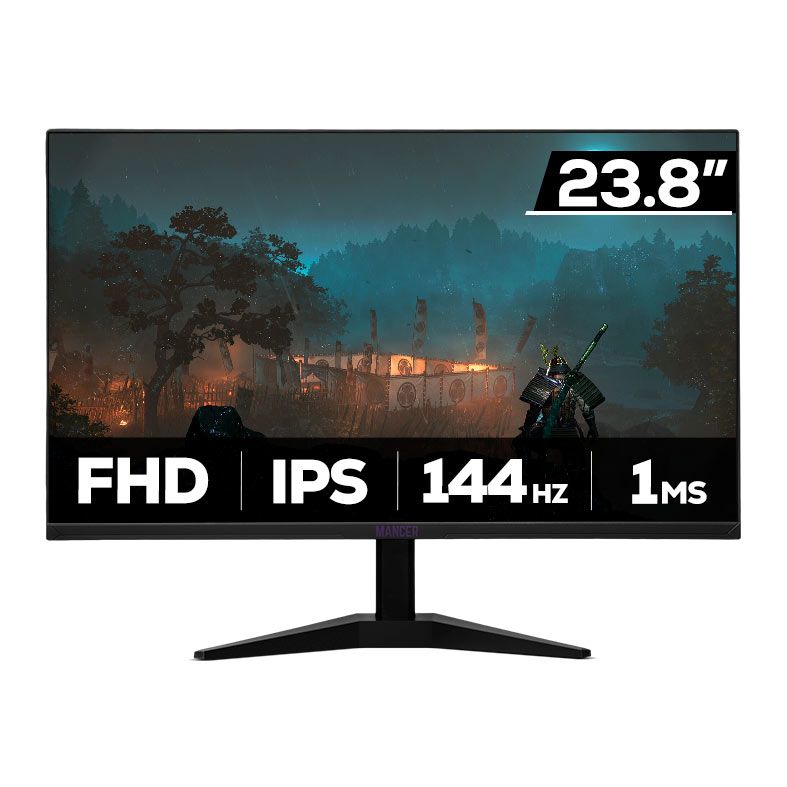 OPENBOX - Monitor Gamer Mancer Horizon Z Pro, 23.8 Pol, IPS, FHD, 1ms, 144Hz, HDMI/VGA, MCR-HZNP24-BL02