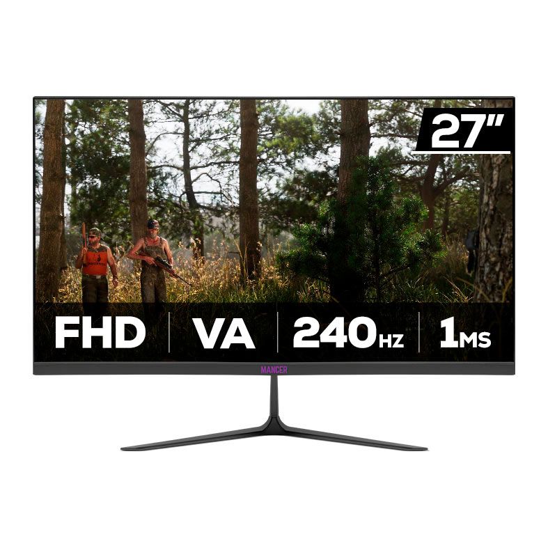 OPENBOX - Monitor Gamer Mancer Horizon Z PRO250, 27 Pol, VA, FHD, 1ms, 240Hz, HDMI/DP, MCR-HZNP250-BL01