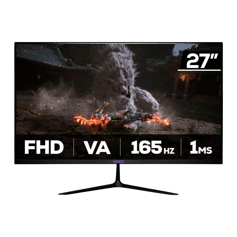 Monitor Gamer Mancer Horizon Z PRO, 27 Pol. VA, FHD, 1ms, 165Hz, FreeSync, HDMI/DP, MCR-HZNP27-BL01