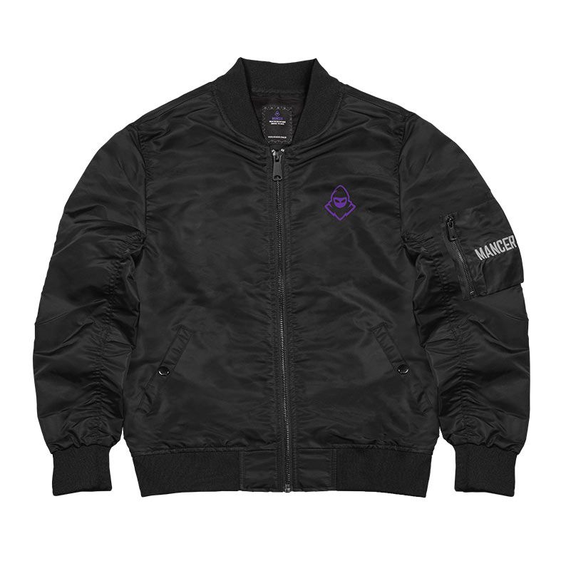 Jaqueta Bomber Mancer, P, Preto, MCR-JBMB-PBK