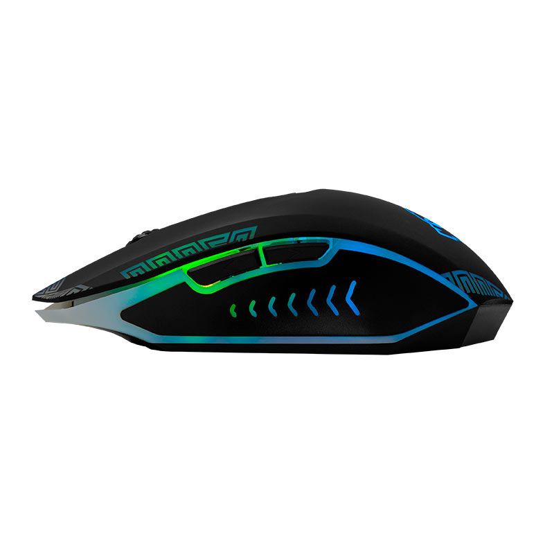 Kit Teclado e Mouse Gamer Mancer Krinus, Rainbow, Teclado ABNT2, Mouse 3600DPI, MCR-KRS-RBW01