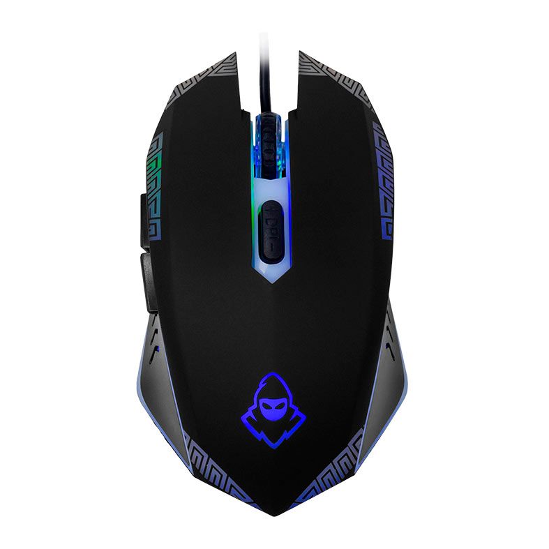Kit Teclado e Mouse Gamer Mancer Krinus, Rainbow, Teclado ABNT2, Mouse 3600DPI, MCR-KRS-RBW01