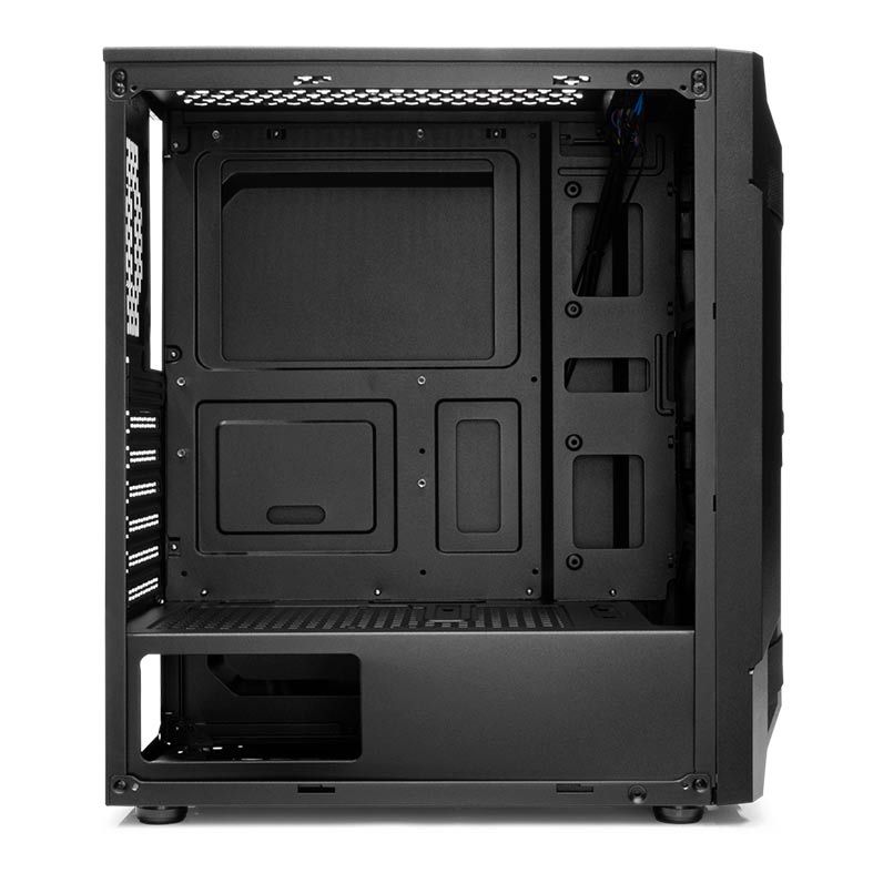 Gabinete Gamer Mancer Kevlar Lateral De Vidro Preto, MCR-KVR-BL01